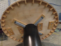 Eetkamertafel multiwood 160cm - afbeelding 4 van  4