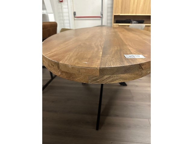 Eetkamertafel pieter mano ovaal 210cm, mango, naturel - afbeelding 3 van  5