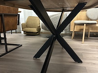 Eetkamertafel pieter mano ovaal 210cm, mango, naturel - afbeelding 4 van  5
