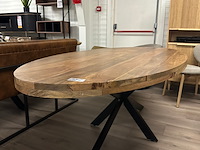 Eetkamertafel pieter mano ovaal 210cm, mango, naturel - afbeelding 5 van  5