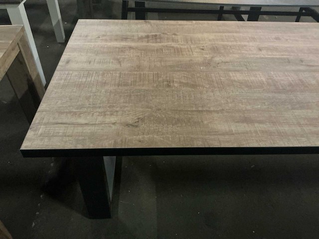 Eetkamertafel robuust 220 cm - afbeelding 6 van  6