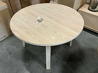 Eetkamertafel rond ø120xh75,5cm - afbeelding 2 van  3