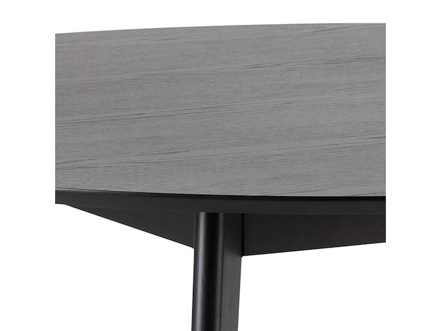 Eetkamertafel, roxby, black stained, lacquered - afbeelding 4 van  8