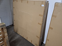 Eetkamertafel, roxby, black stained, lacquered - afbeelding 7 van  8