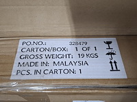 Eetkamertafel, roxby, matt white - afbeelding 2 van  10