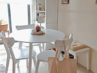 Eetkamertafel, roxby, matt white - afbeelding 9 van  10