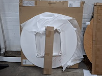 Eetkamertafel, roxby, matt white - afbeelding 5 van  7