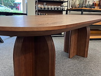 Eetkamertafel salerno 220cm, eiken gefineerd - afbeelding 3 van  6