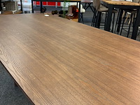 Eetkamertafel salerno 220cm, eiken gefineerd - afbeelding 4 van  6