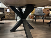 Eetkamertafel slipper 230cm, eiken, gelakt - afbeelding 5 van  6