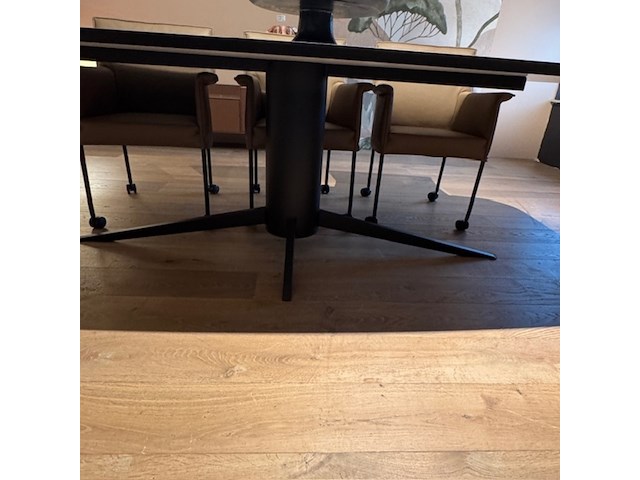 Eetkamertafel sumisura, bootvorm - afbeelding 4 van  6