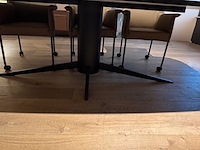 Eetkamertafel sumisura, bootvorm - afbeelding 4 van  6