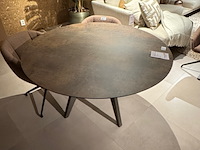 Eetkamertafel sumisura, phoenix braun, rond - afbeelding 4 van  5