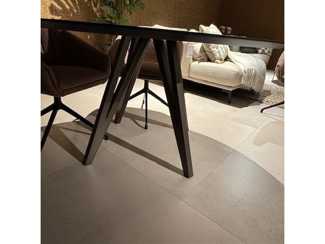 Eetkamertafel sumisura, phoenix braun, rond - afbeelding 5 van  5