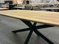 Eetkamertafel tim 240cm, hjort knudsen, naturel gelakt - afbeelding 2 van  7