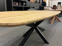 Eetkamertafel tim 240cm, hjort knudsen, naturel gelakt - afbeelding 6 van  7