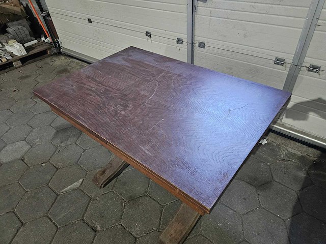 Eetkamertafel uitklapbaar - afbeelding 1 van  2
