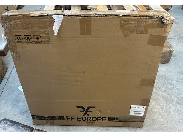 Eetkamertafel vierkant 80x80x76,5 cm miadomodo, esstsh-ws - afbeelding 2 van  3