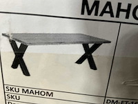 Eetkamertafel xpoot (2x) - afbeelding 4 van  4