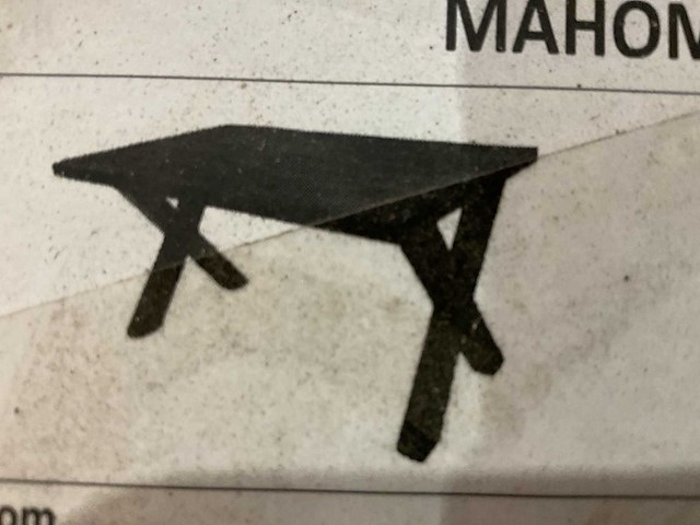 Eetkamertafel xpoot (2x) - afbeelding 4 van  4