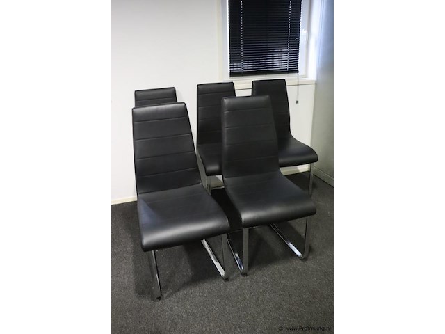Eetkamer/vergaderstoelen - 5 stuks - afbeelding 1 van  4