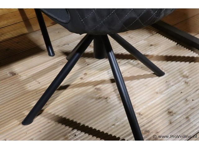 Eettafel - 200x100x80cm, incl. 4 eettafelstoelen - afbeelding 4 van  6