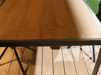 Eettafel - 200x100x80cm, incl. 4 eettafelstoelen - afbeelding 6 van  6