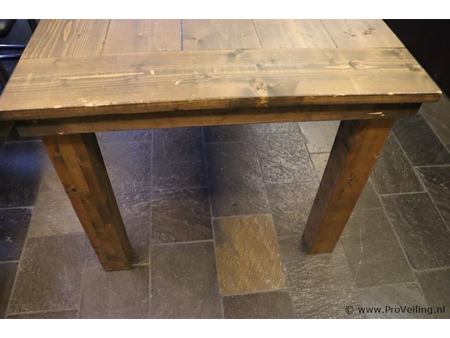 Eettafel - 220x97x80cm - afbeelding 2 van  6