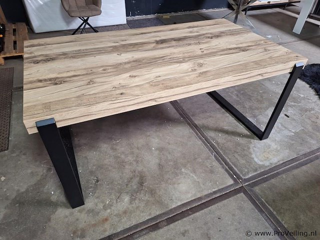 Eettafel - afm. ca. 184x100x77 cm - afbeelding 1 van  4