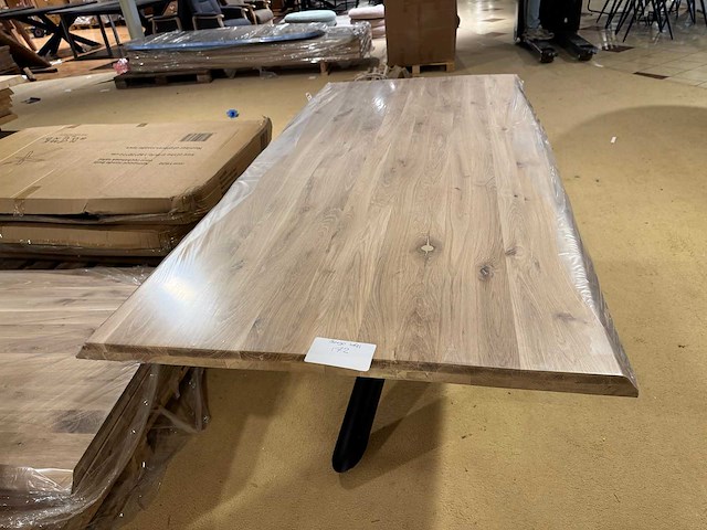 Eettafel - boomstamtafel - afbeelding 3 van  5