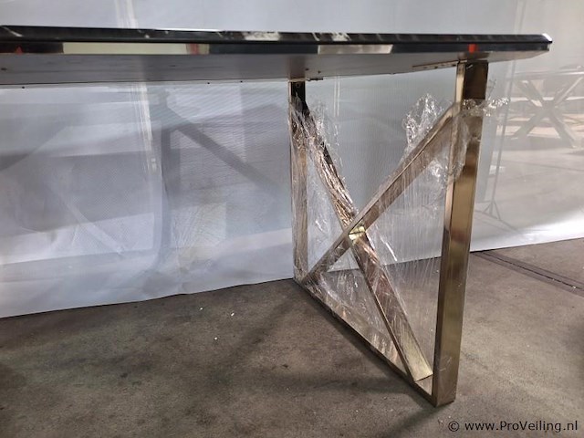 Eettafel - ca. 140x100x79 cm - afbeelding 4 van  4