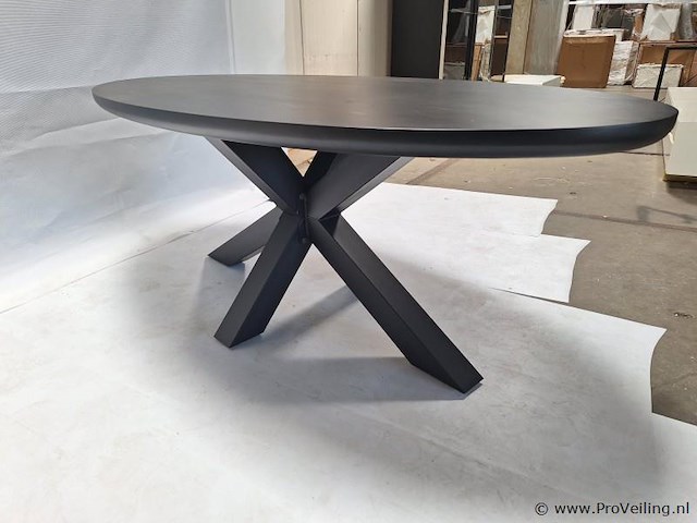 Eettafel - ca. 200x100x78 cm - afbeelding 2 van  5