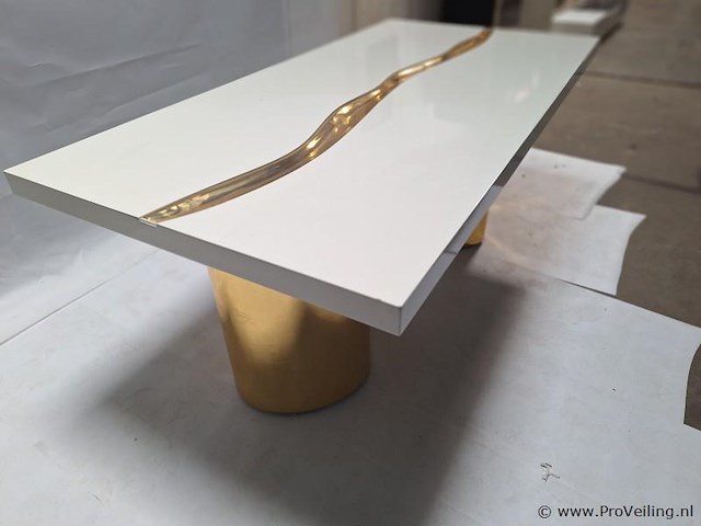 Eettafel - ca. 200x101x76 cm - afbeelding 1 van  4