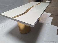 Eettafel - ca. 200x101x76 cm - afbeelding 1 van  4