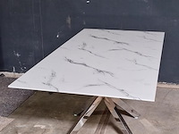 Eettafel - ca. 200x95x78 cm - afbeelding 1 van  4