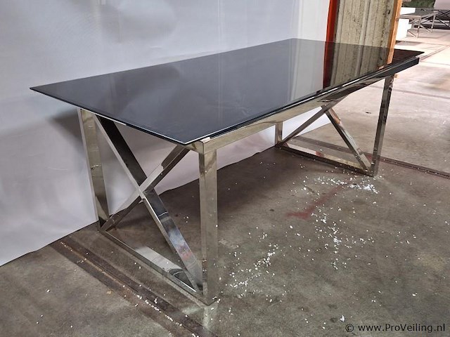 Eettafel - ca. 200x99x78 cm - afbeelding 3 van  3