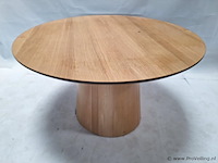 Eettafel - diameter ca. 120 cm; hoogte ca. 76 cm - afbeelding 1 van  4