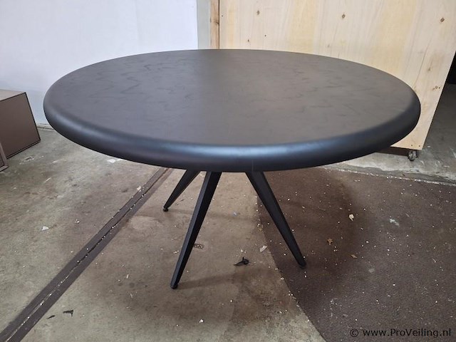Eettafel - diameter ca. 130 cm; hoogte ca. 80 cm - afbeelding 1 van  4