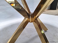 Eettafel - diameter ca. 138 cm; hoogte ca. 98 cm - afbeelding 4 van  4