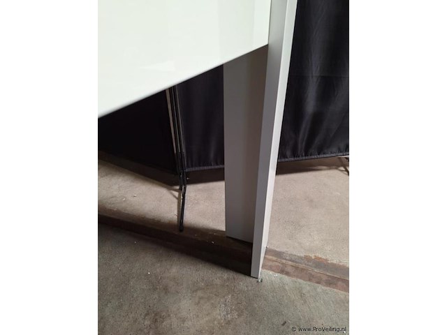 Eettafel - wit hoogglans - afbeelding 5 van  5