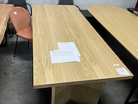 Eettafel 220 x 90 cm, vtwonen, angle, bruin - afbeelding 2 van  6