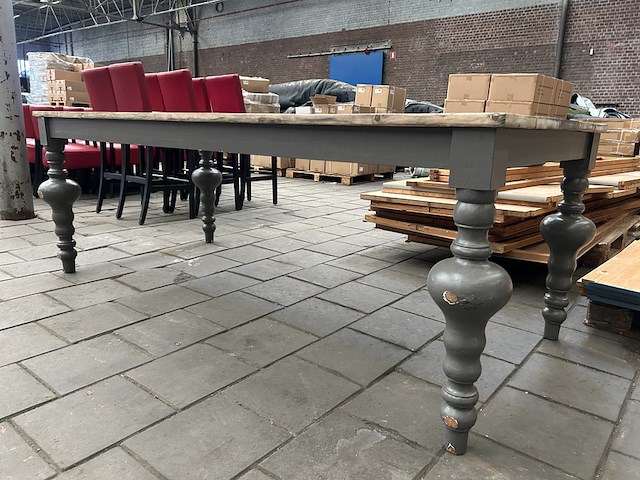 Eettafel 220x97x78 - afbeelding 1 van  4