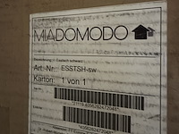 Eettafel 80x80x76,5 cm miadomodo, esstsh-sw - afbeelding 3 van  3