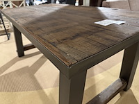 Eettafel, bruin + antraciet - afbeelding 5 van  5