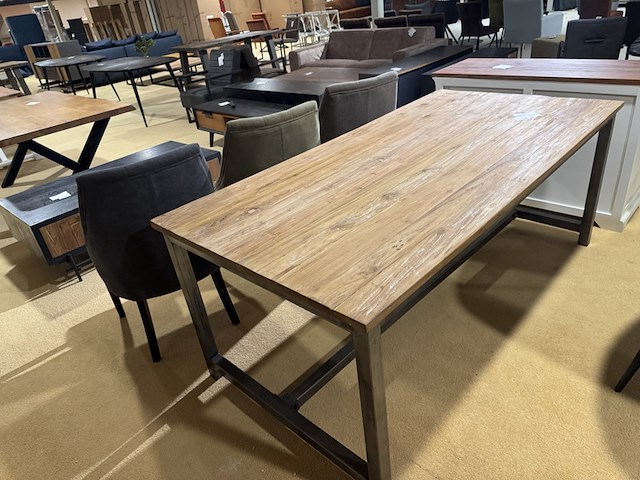 Eettafel, bruin - afbeelding 3 van  4