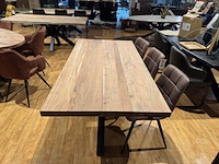 Eettafel, bruuts, naturel, excl. stoelen - afbeelding 4 van  5