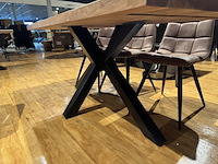 Eettafel, bruuts, naturel, excl. stoelen - afbeelding 5 van  5