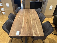 Eettafel, bruuts, victoria, verjongd, excl. stoelen - afbeelding 2 van  4