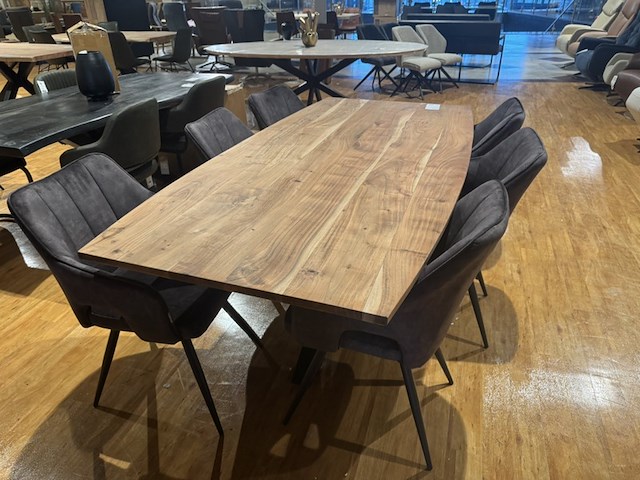 Eettafel, bruuts, victoria, verjongd, excl. stoelen - afbeelding 3 van  4