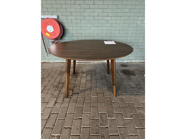 Eettafel by fonq, walden | 140 cm, walnoot - afbeelding 2 van  6